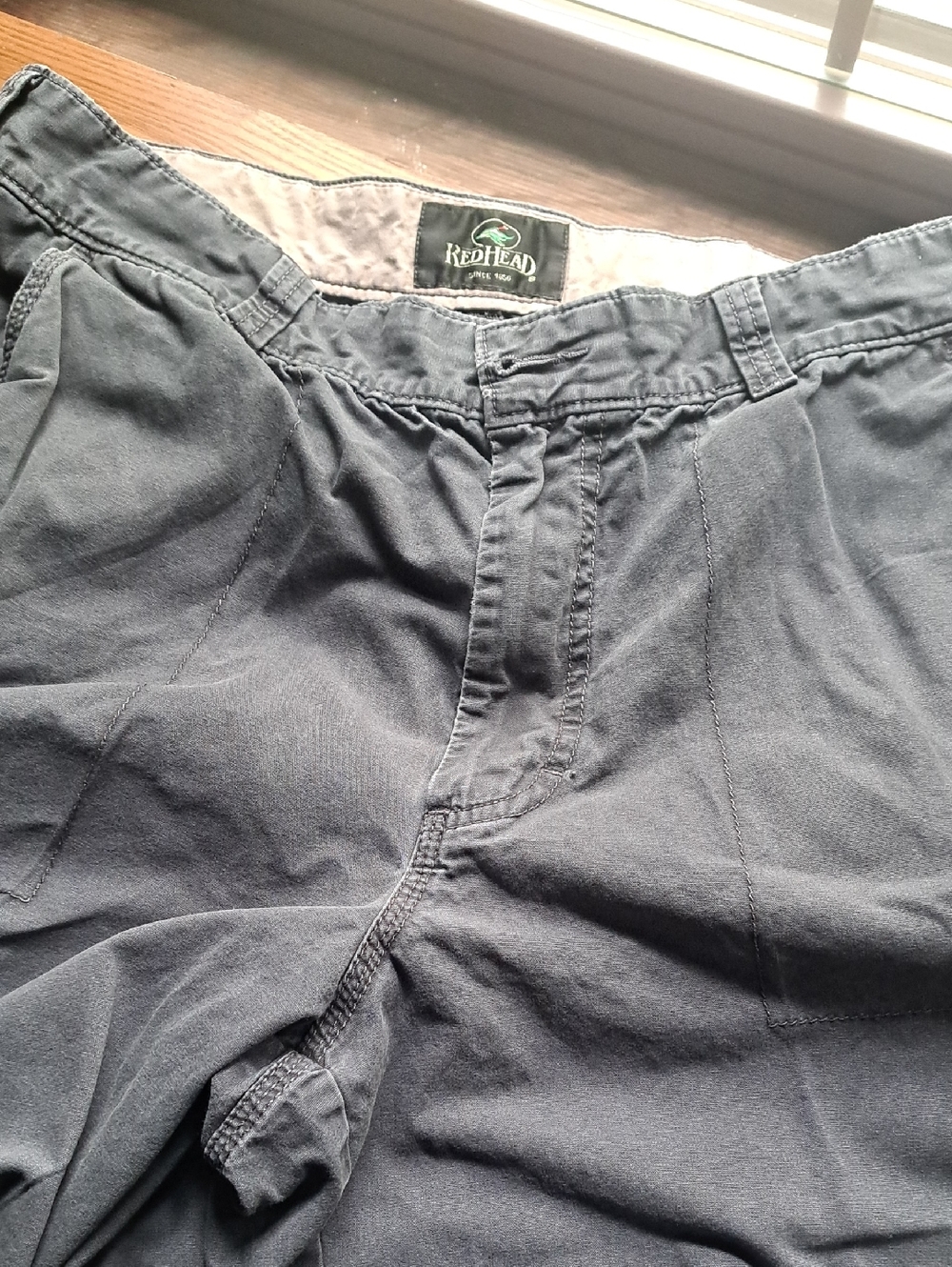 RedHead Men's Dark Blue Casual Shorts